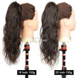 Uglam Extensions Body Wave With Drawstring Ponytail