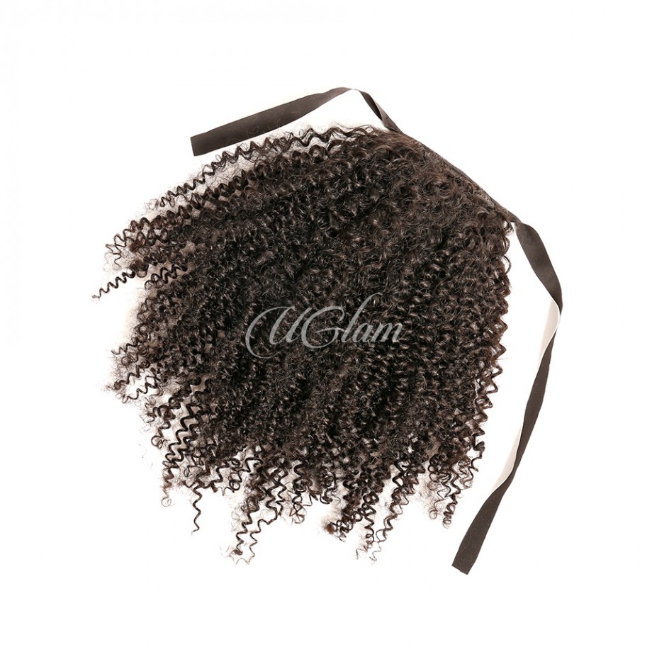 Uglam With Drawstrings Ponytail Extension Kinky Curly