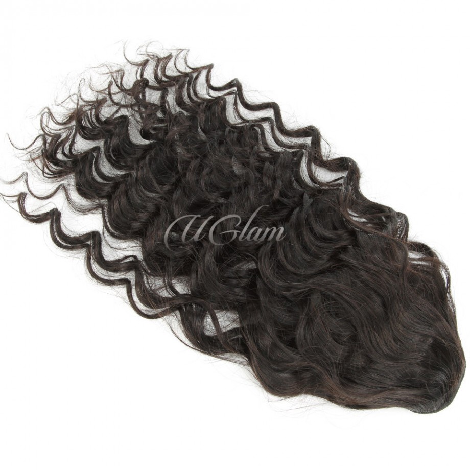 Uglam Extensions Loose Deep Wave With Drawstring Ponytail