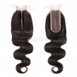 Uglam 2X6 Transparent Lace Closure Body Wave Sexy Formula