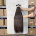 Uglam 2# Brown Hair Bulk Wholesale Human Hair  Straight for Braiding Extension 1kg