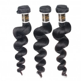 10A Virgin Human Hair 1/3/4pcs Bundles Loose Wave