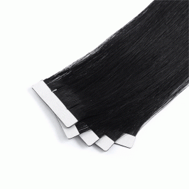 Uglam 1B Hair Tape in  Hair Extensions Human Hair Straight（20pcs/Set）