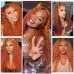 Ginger Bundles Human Hair #350 Orange Color  Water Wave 100% Human Hair 