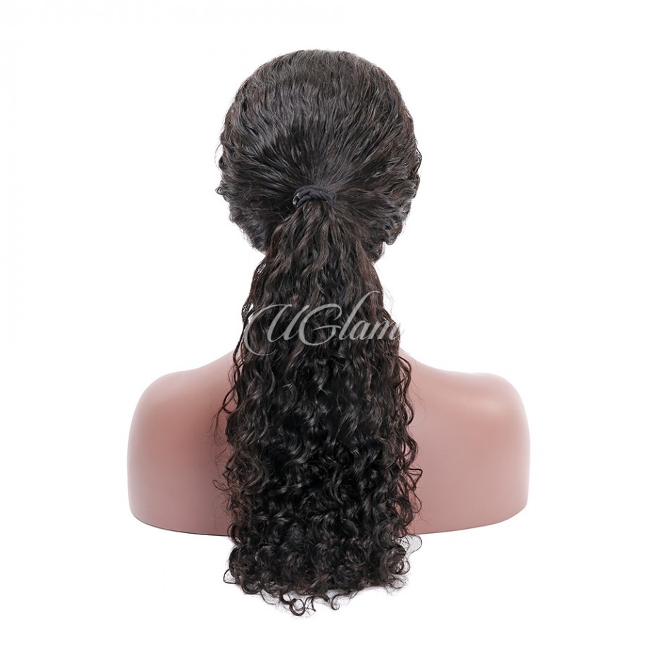 Uglam Clearence 360 Lace Front  Wig Deep Wave 250% Density 