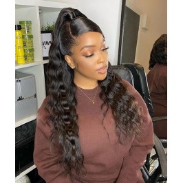 Uglam Clearence 360 Lace Front Loose Wave Wig 250% Density