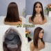 Uglam 13x4 Color Straight Transparent Lace Front Bob Wigs