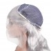 Uglam Sliver Grey Color 13x4 Lace Front Wig Body Wave Humanhair