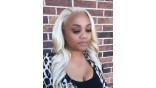 Human Hair Bundles With 6x6 Lace Closure Honey Blonde #613 Color Body Wave