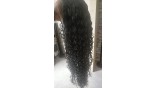U Part Water Wave Human Hair Wig